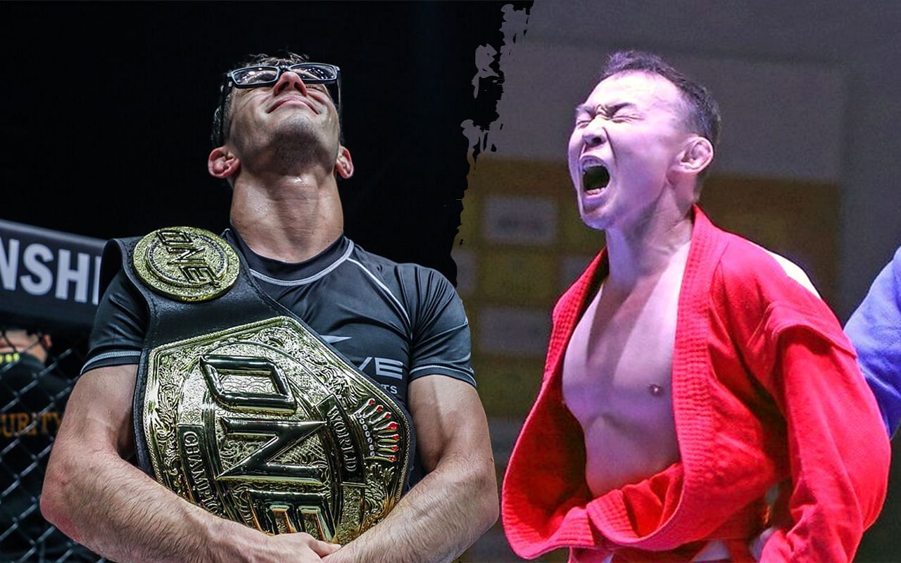 Mikey Musumeci and Sayan Khertek [Photo Credits: ONE Championship]