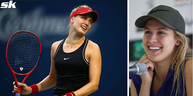 Eugenie Bouchard gets locked out of her house, describes her morning as messy as she begins her pre-season training in Nevada