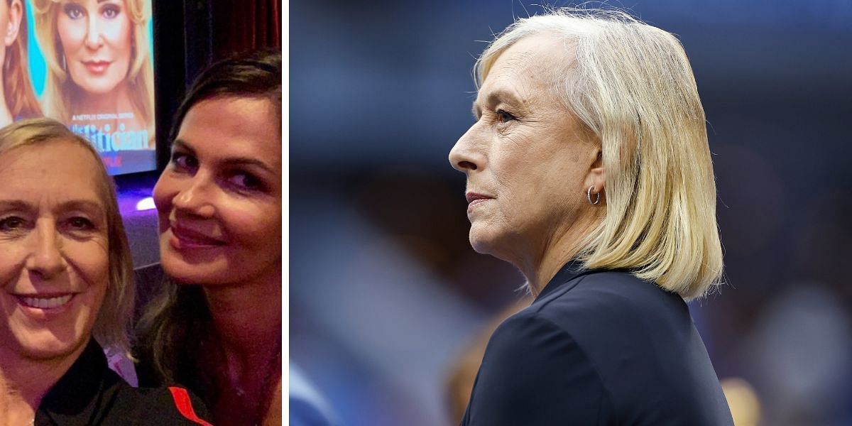 Tennis legend Martina Navratilova reacts on the marriage bill. 