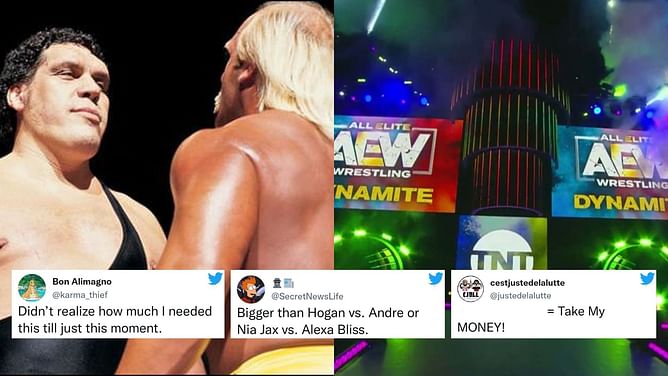 "Bigger than Hogan vs. Andre" - Wrestling fans urge Tony Khan to book blockbuster dream match following impressive AEW Dynamite segment
