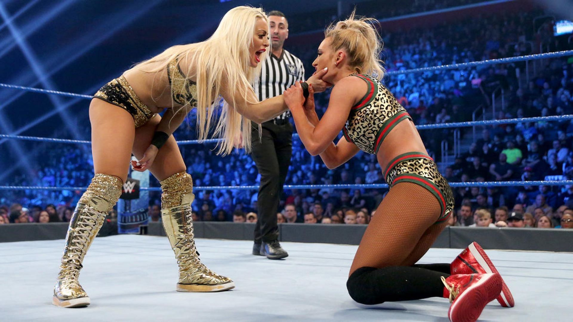 Carmella vs. Mandy Rose in 2019