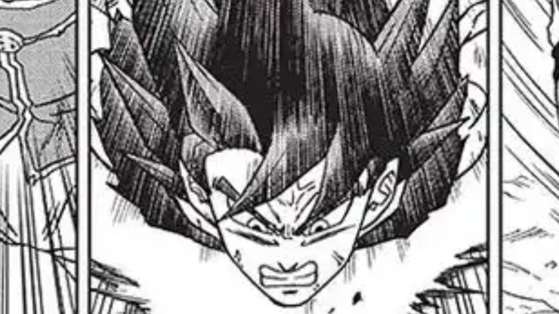 Goku as seen in the manga (Image via Akira Toriyama/Shueisha)