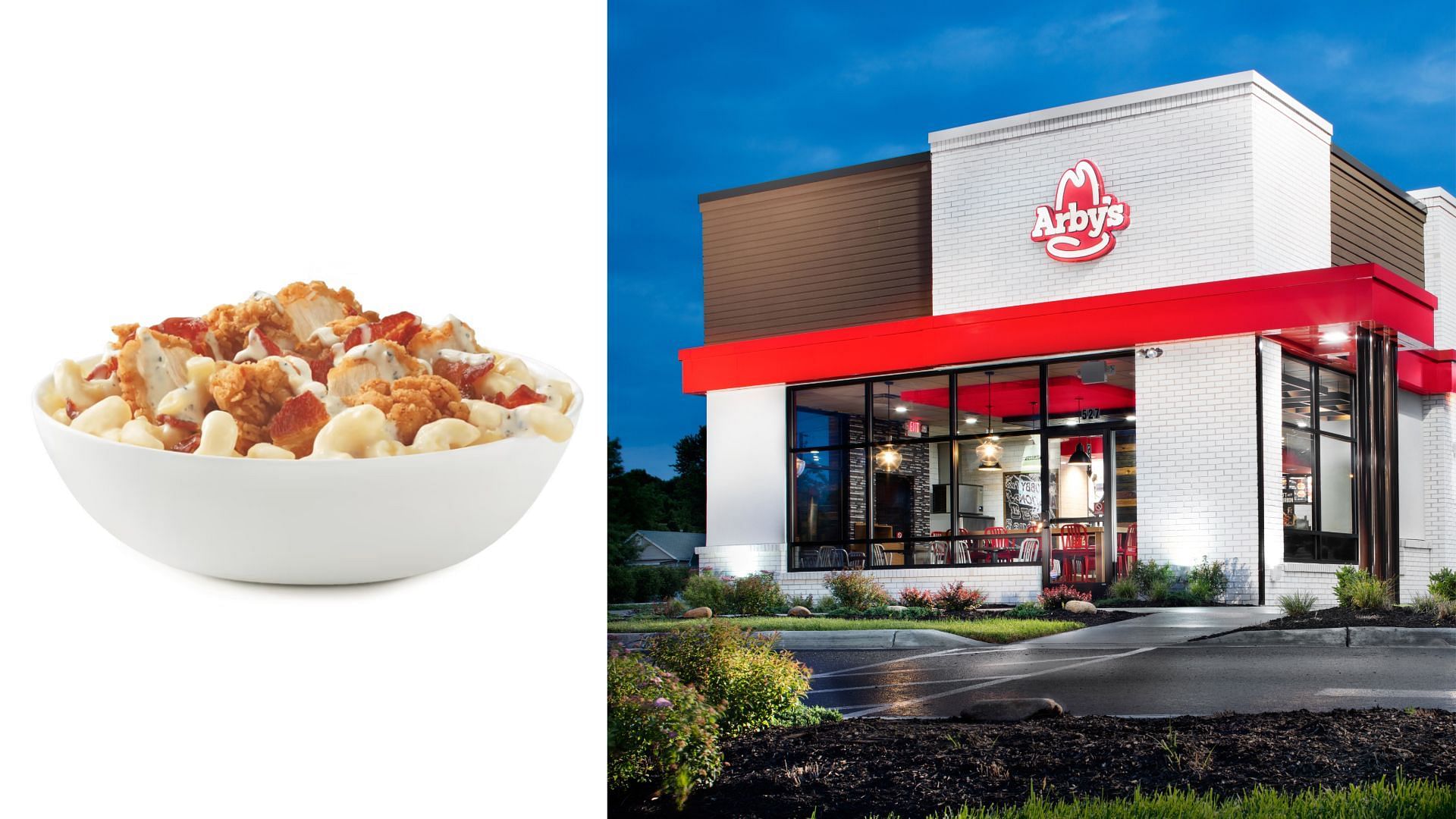 Arby&rsquo;s introduces the new Loaded Chicken Bacon Ranch Mac &lsquo;N Cheese to its menu (Image via Arby&rsquo;s)