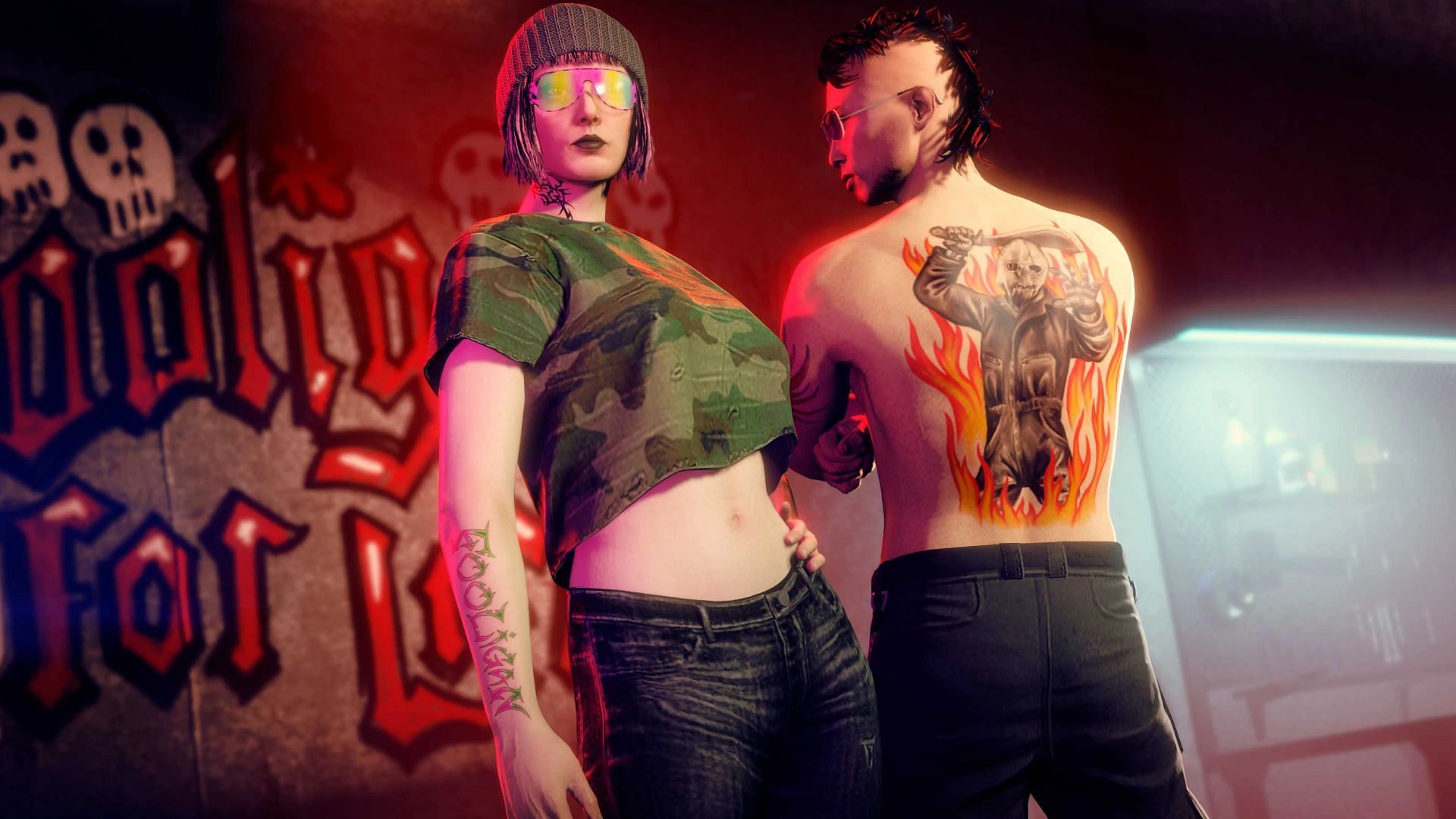 The Freakshop is also a place where you can socialize with others (Image via Rockstar Games)