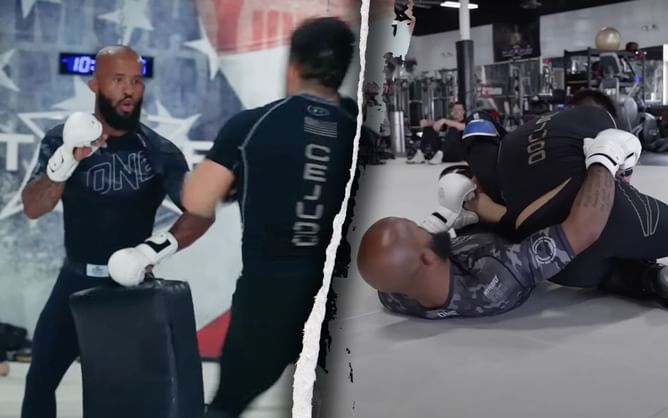 WATCH: In-depth footage of Demetrious Johnson and Henry Cejudo training together