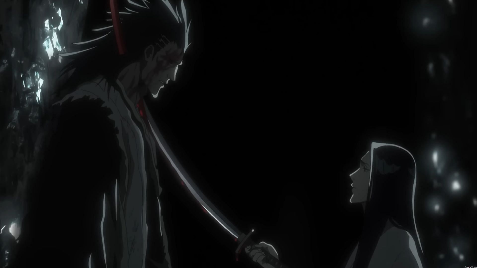 Yachiru Unohana and Zaraki Kenpachi as seen in the anime (Image via Studio Pierrot)