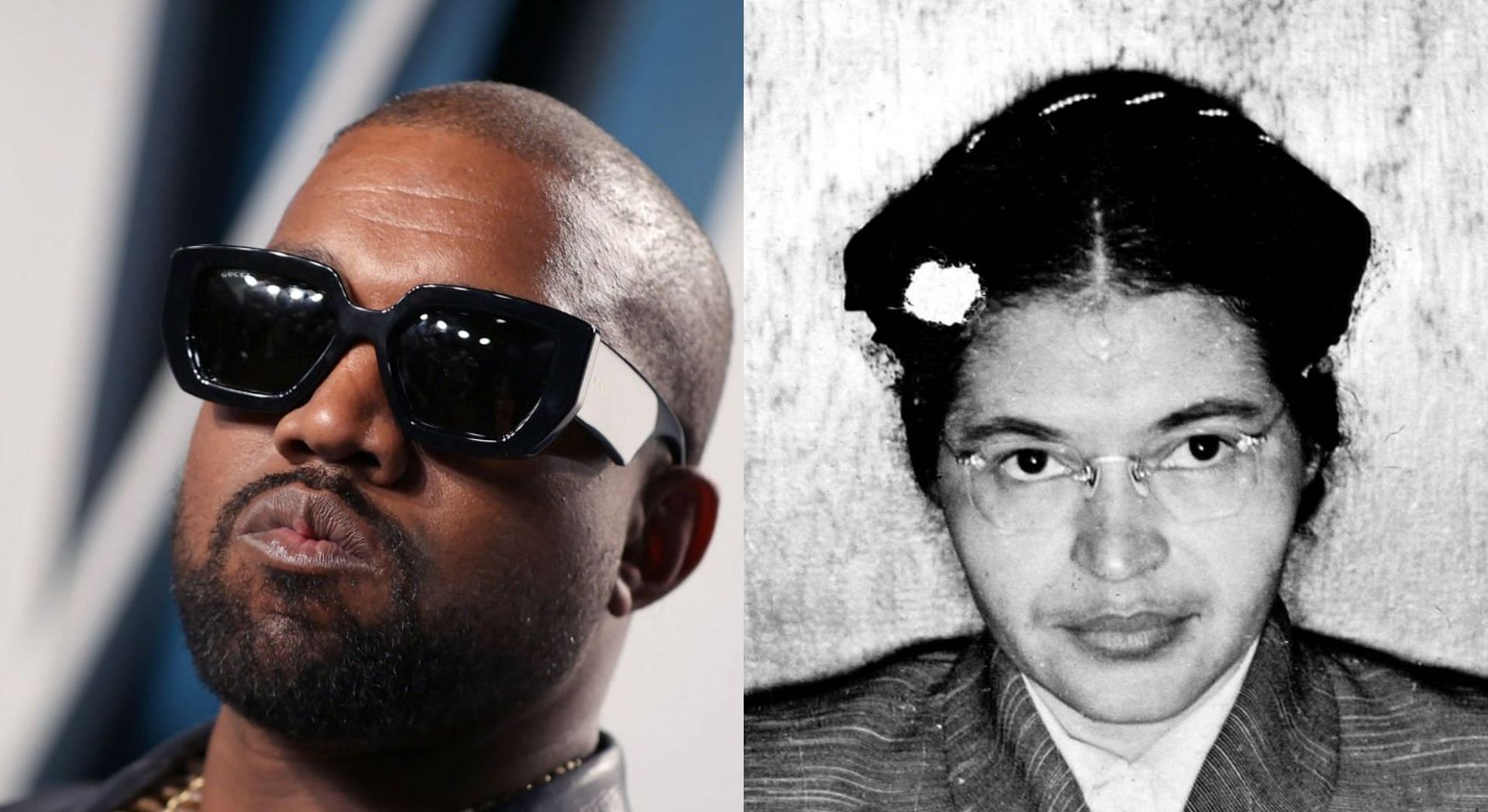 Kanye West came under fire once again for calling Rosa Parks a &quot;plant&quot; (Image via Getty Images)