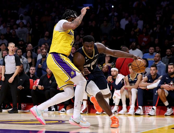 NBA 2K23 latest Rating Update featuring Zion Williamson and Anthony Davis