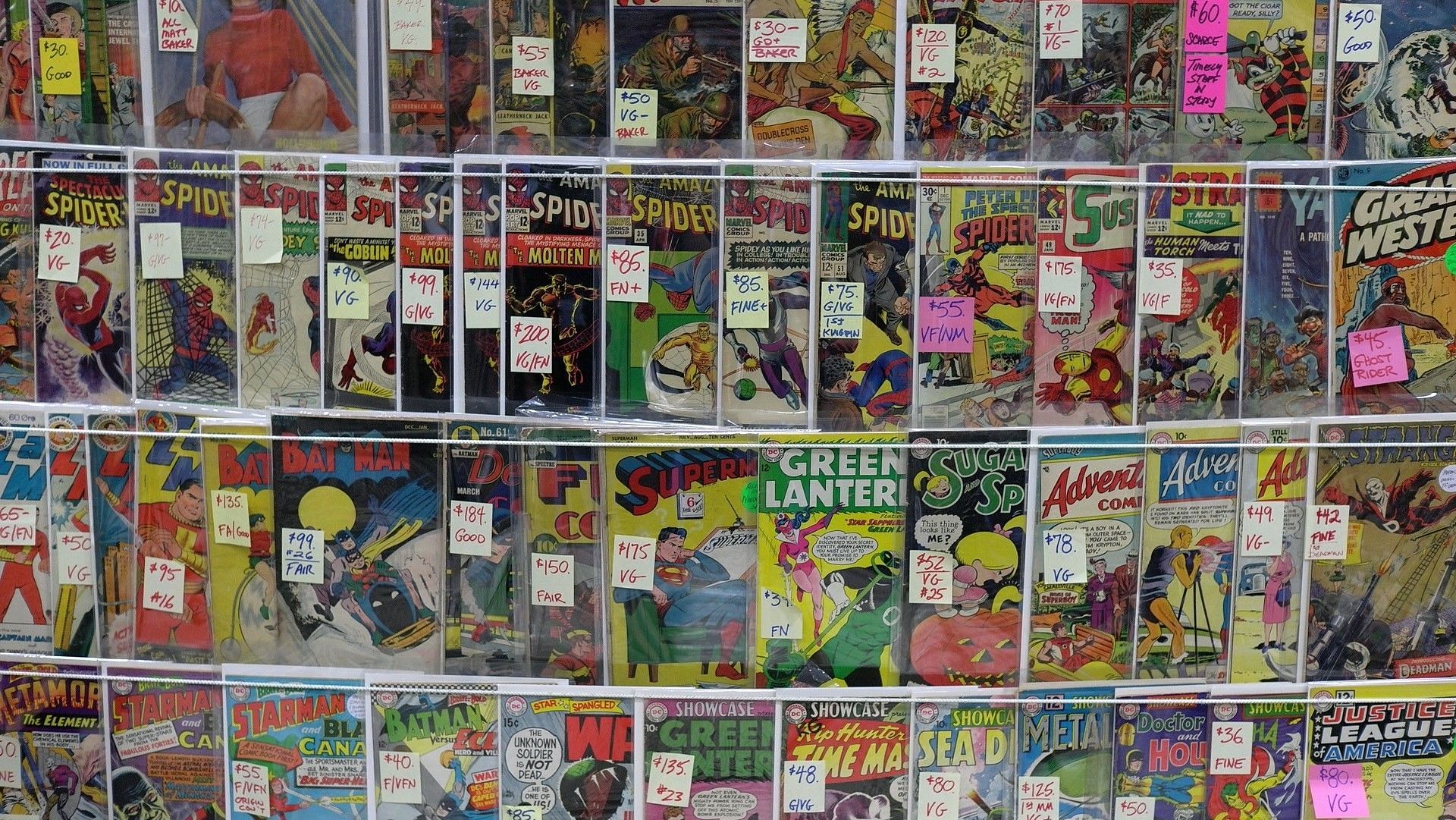Myriad comics to read Image via Google