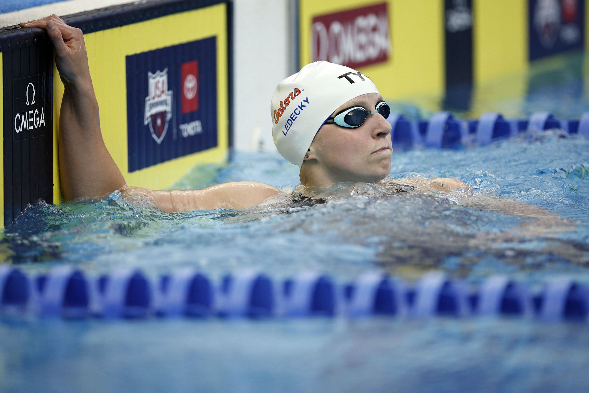 Katie Ledecky and Will Gallant first swimmers to qualify for