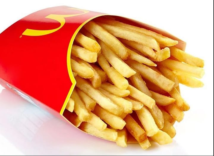 How many calories are there in McDonald's medium fries?