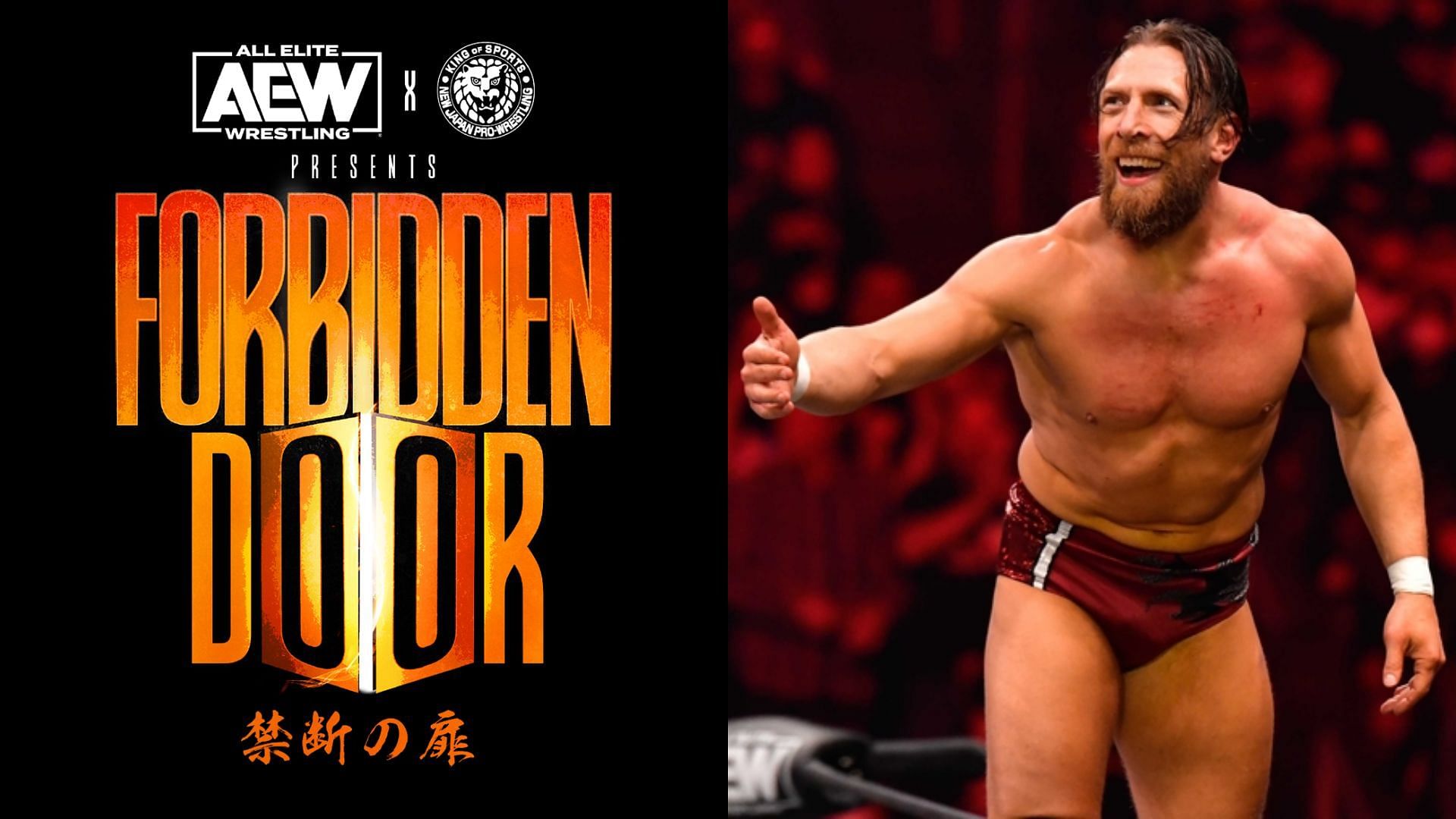 Bryan Danielson unfortunately missed the first AEW x NJPW: Forbidden Door.