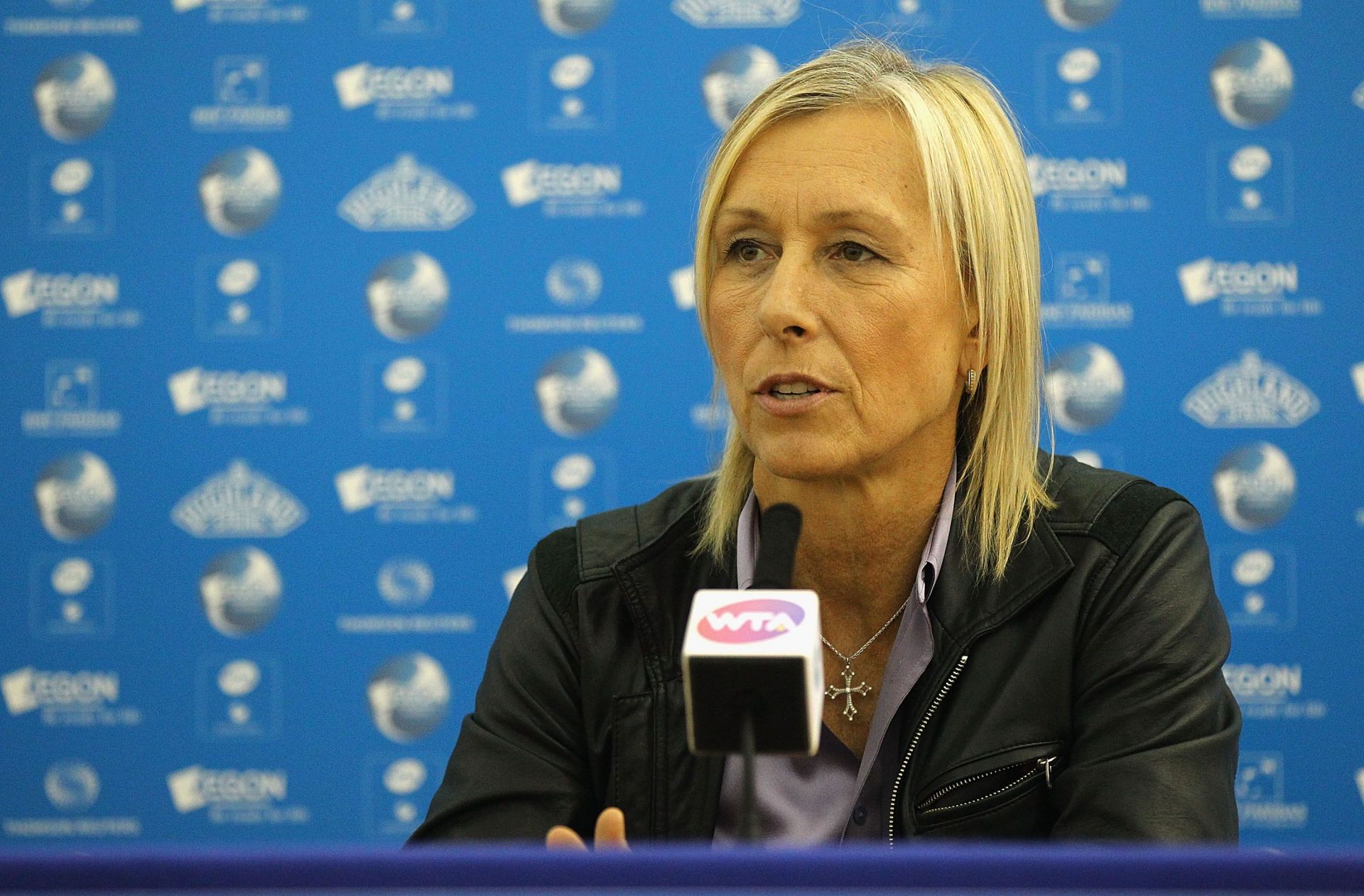 Martina Navratilova shows support for Daria Kasatkina