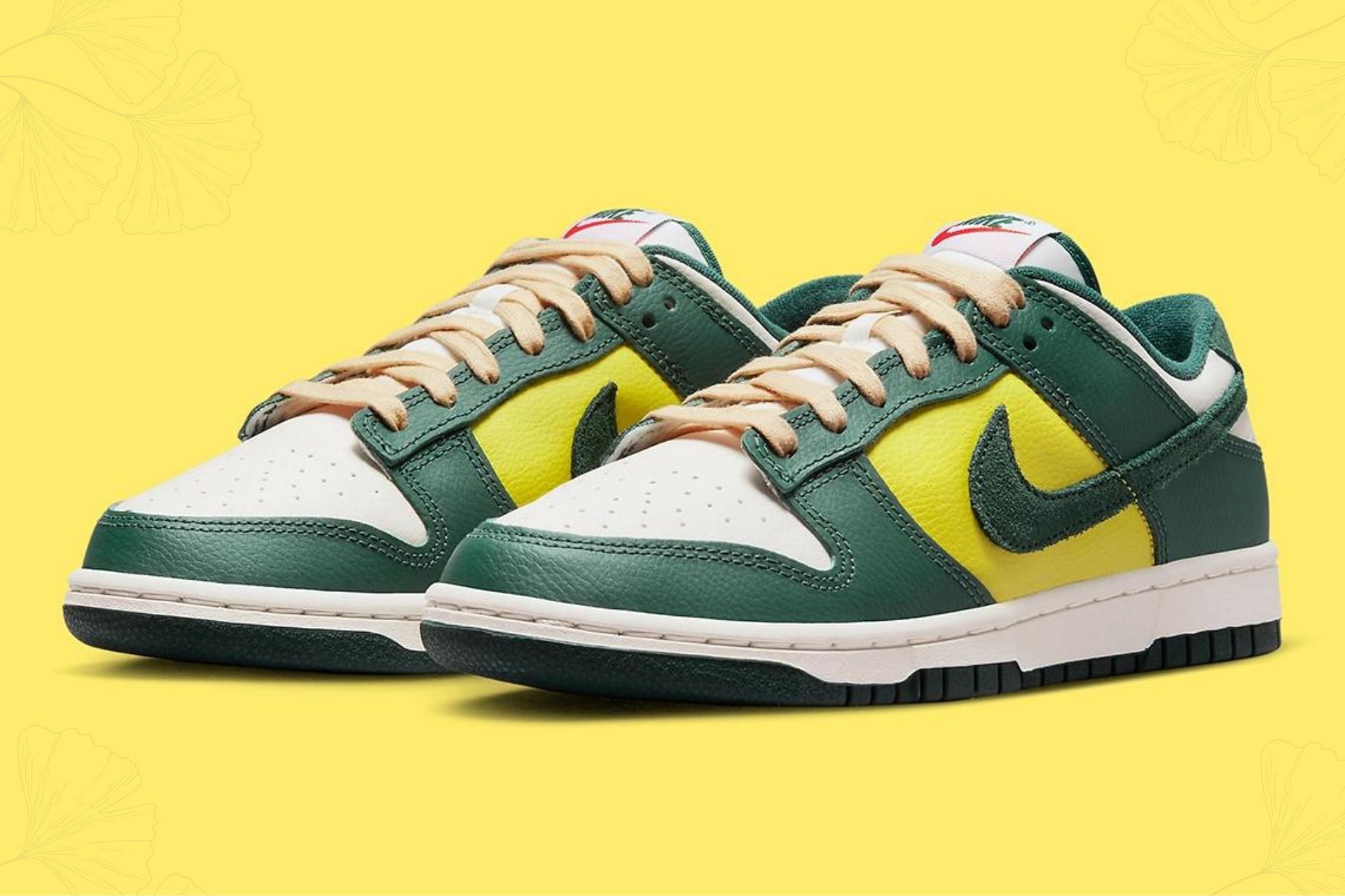 Nike Dunk Low &quot;Noble Green&quot; sneakers (Image via Nike)