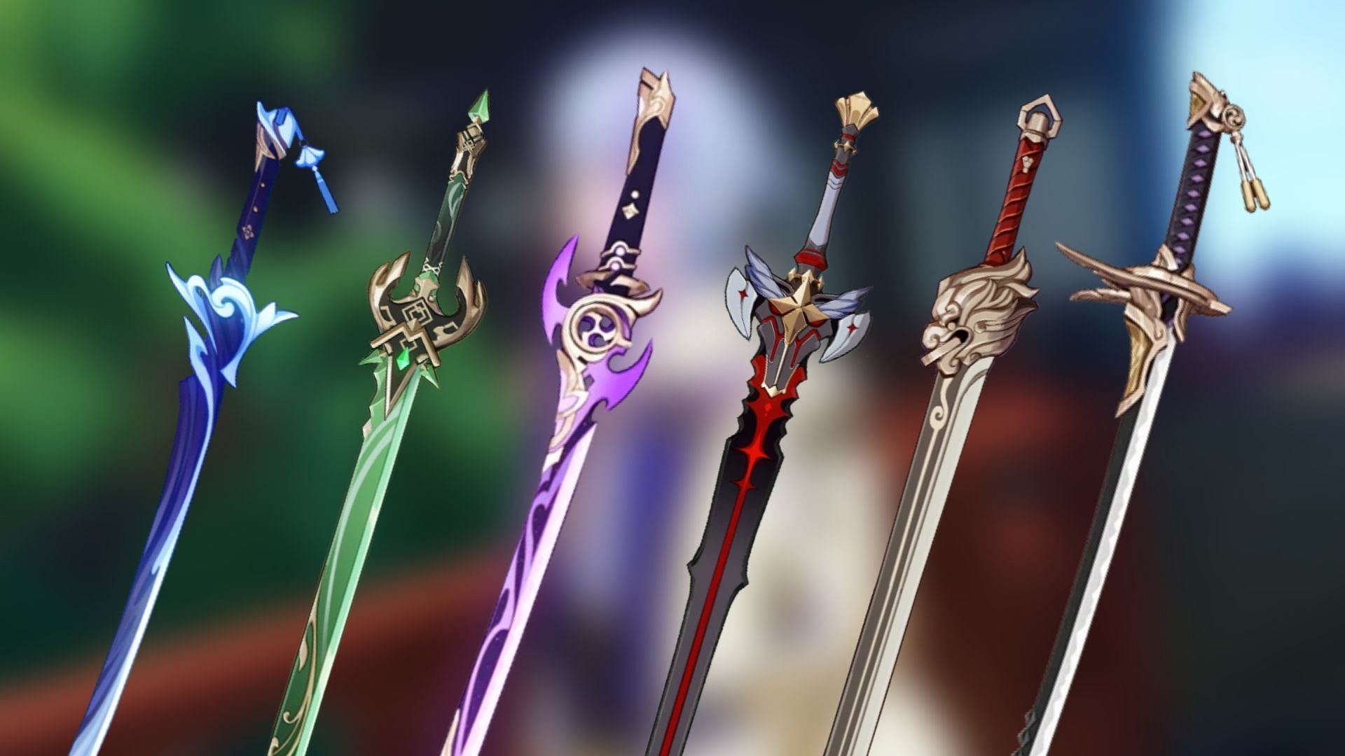 Best DPS swords to use (Image via HoYoverse)
