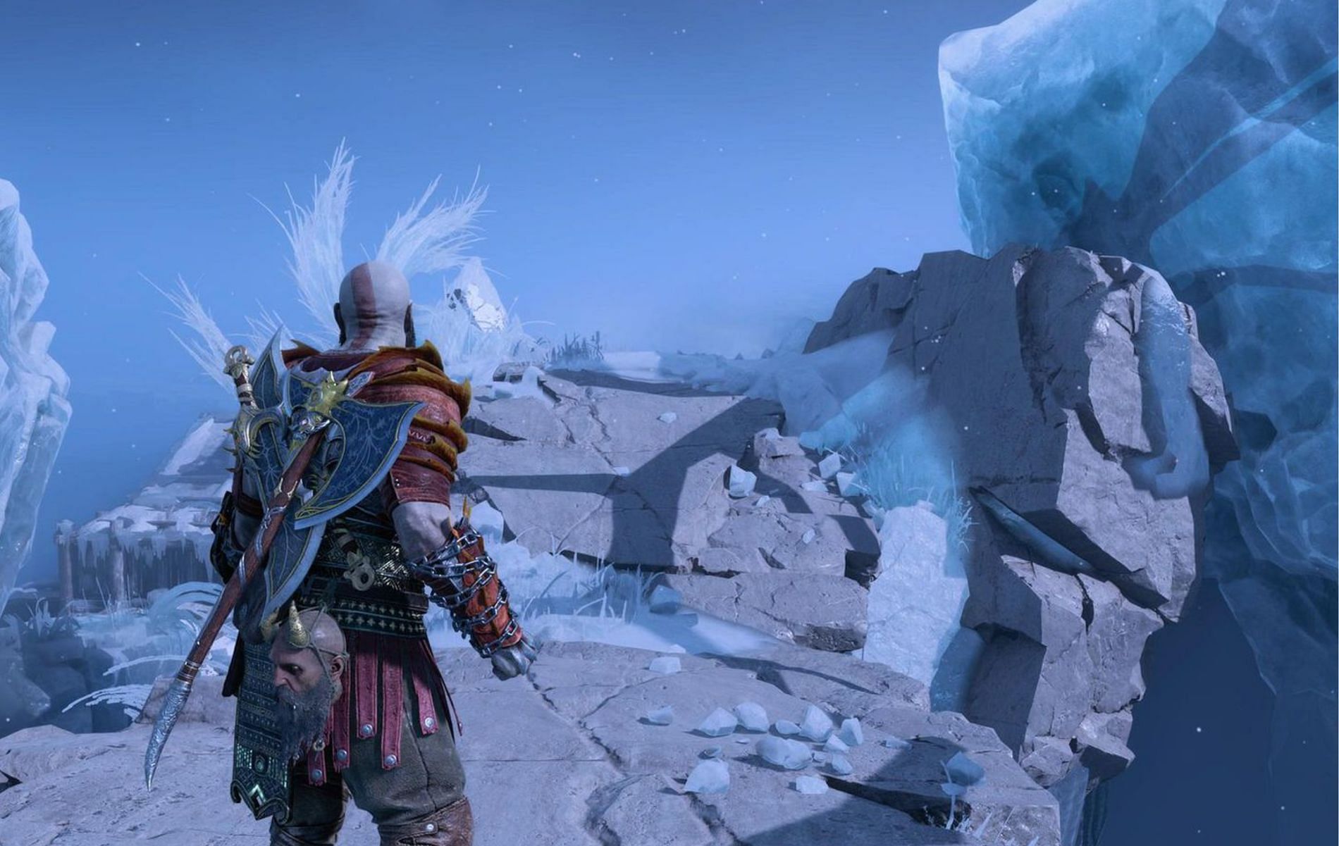 The Broken Prison Favor has a surprise installed at the end of God of War Ragnarok (Image via Santa Monica Studio)