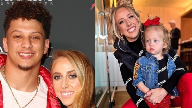 Brittany Mahomes reveals adorable picture choice for their family Christmas card