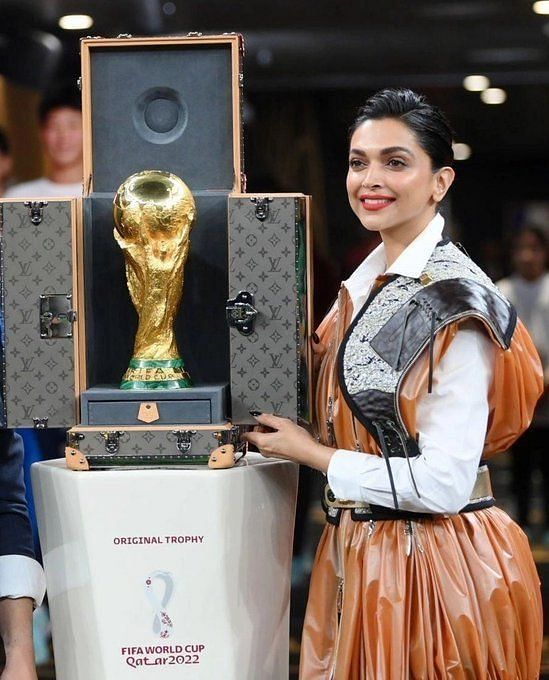 Deepika Padukone Drops The Ball At The FIFA 2022 World Cup With
