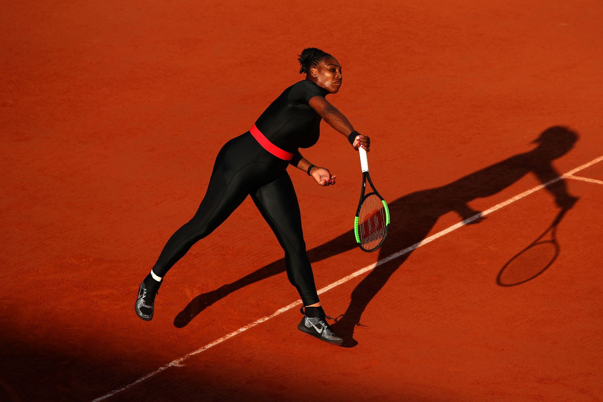 Serena Williams at the 2018 French Open