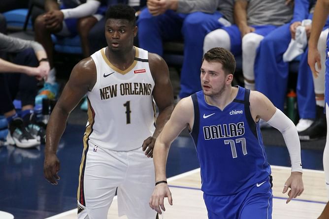 Shannon Sharpe refuses to compare Zion Williamson's career-night to Luka Doncic's 60-point triple-double