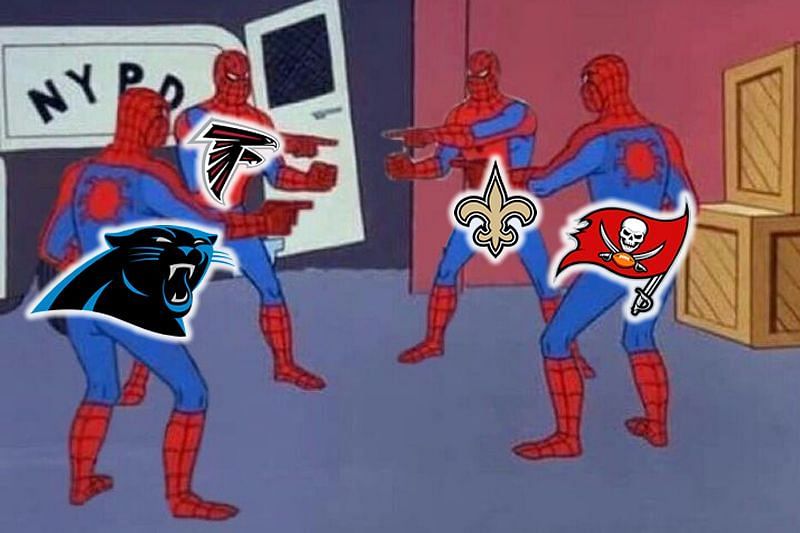 NFC South stare-off with the division on the line