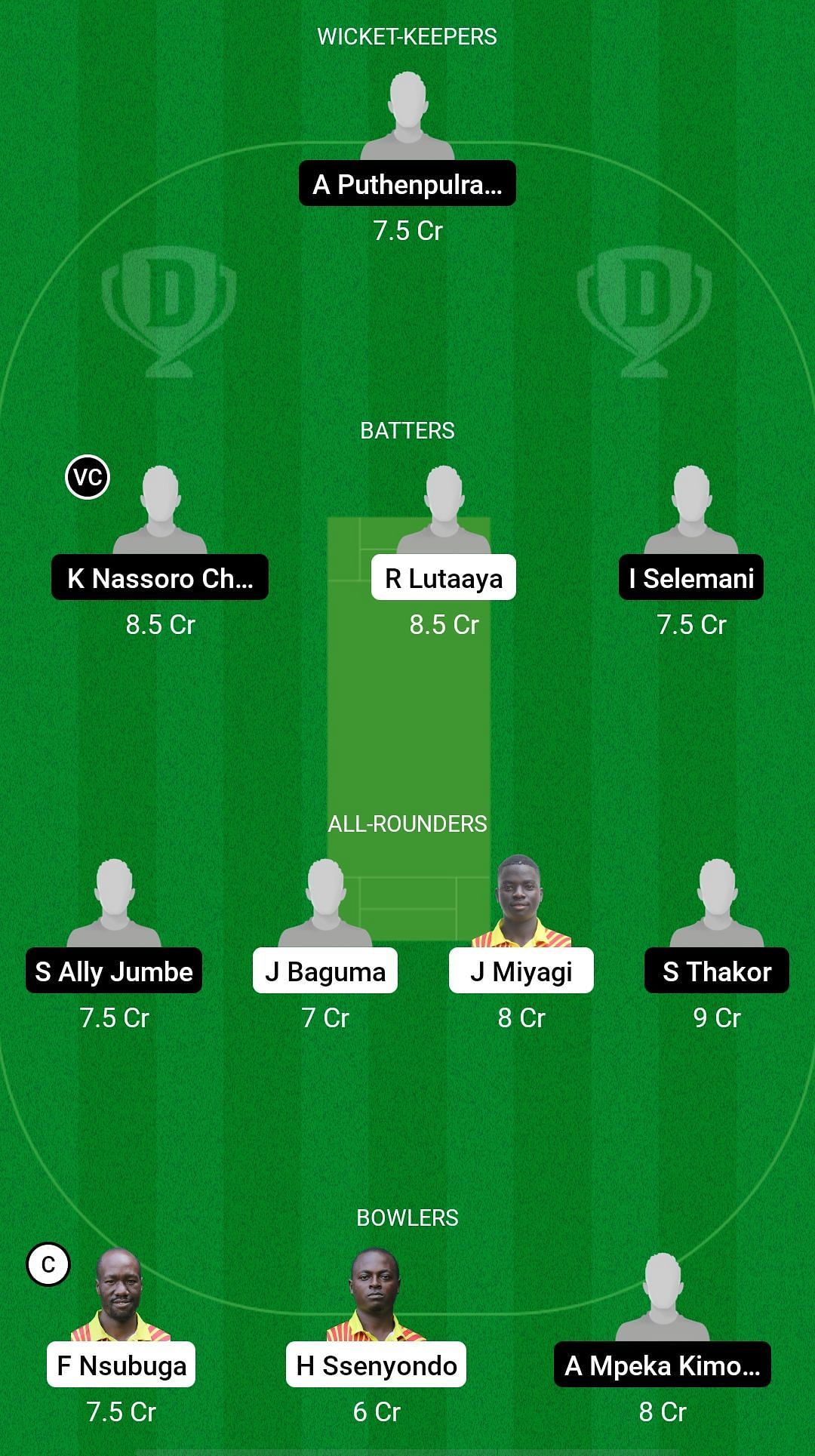 UGA vs TAN Dream11 Prediction - Tri Nations T20 Cup