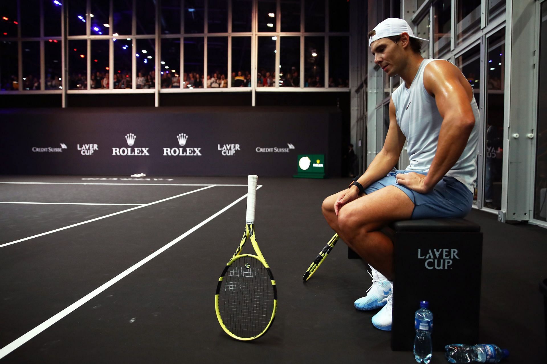 The Spaniard at the 2022 Laver Cup