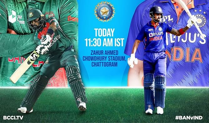 India vs Bangladesh, 3rd ODI: Toss result and playing 11s for today's match, umpires list and pitch report