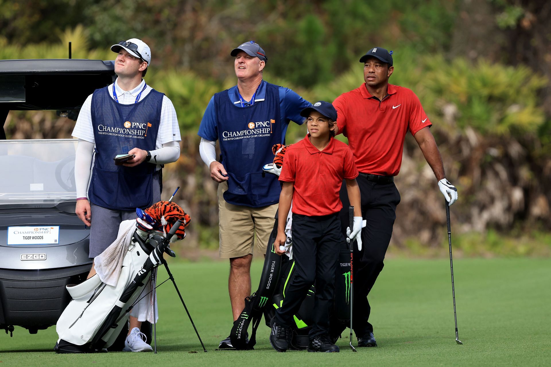2022 PNC Championship tee times; Team Tiger and Team Thomas to tee off