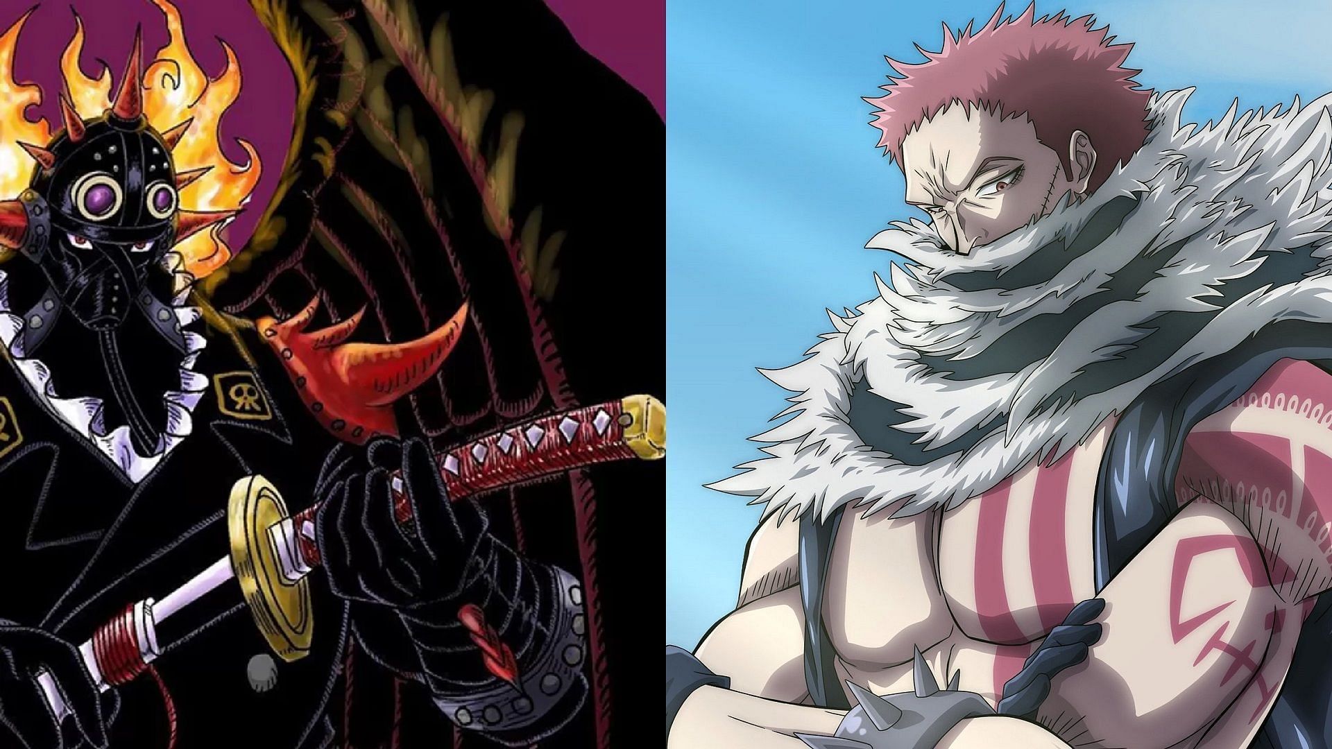 V4 katakuri  One piece anime, One piece images, Manga anime one piece