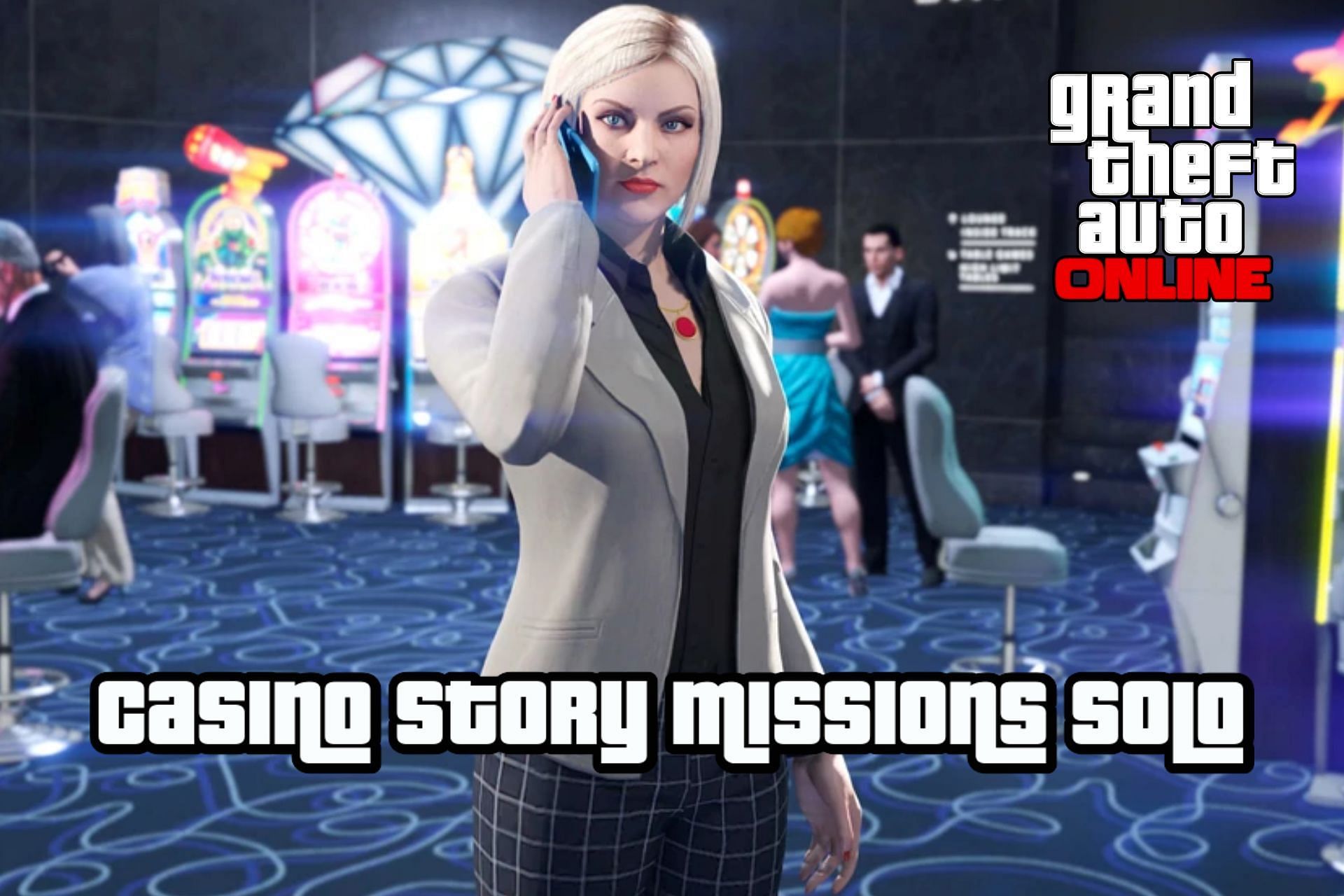 GTA Online players can now complete the Casino Story Missions solo (Image via Rockstar Games)
