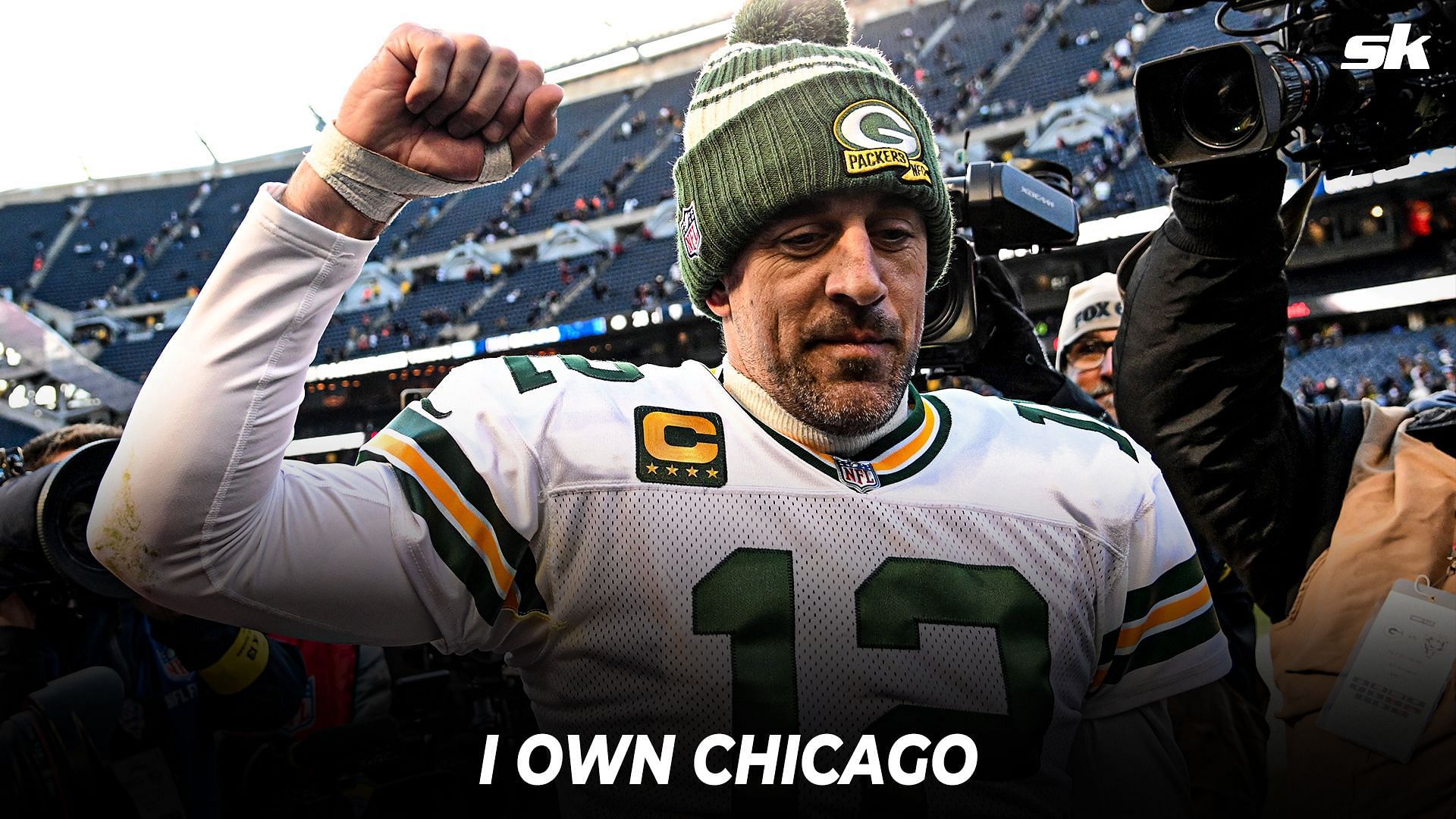 Aaron Rodgers' savage I own you dig at Bears still remains