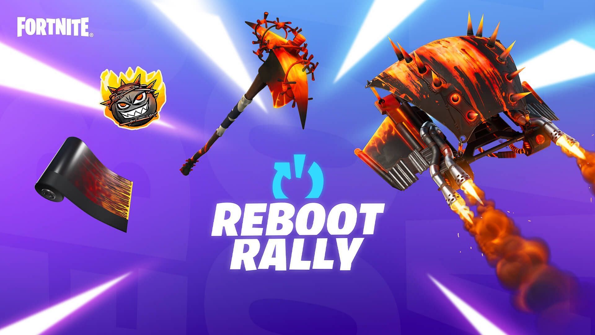 Free Fortnite rewards will be added with the new Reboot Rally program (Image via Epic Games)