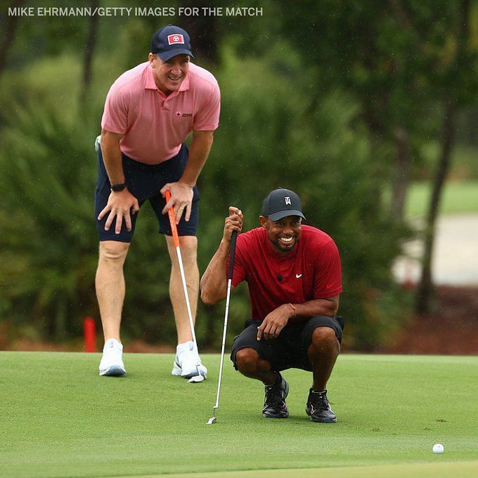 How Tom Brady and his relatable golf game became the Match II MVP