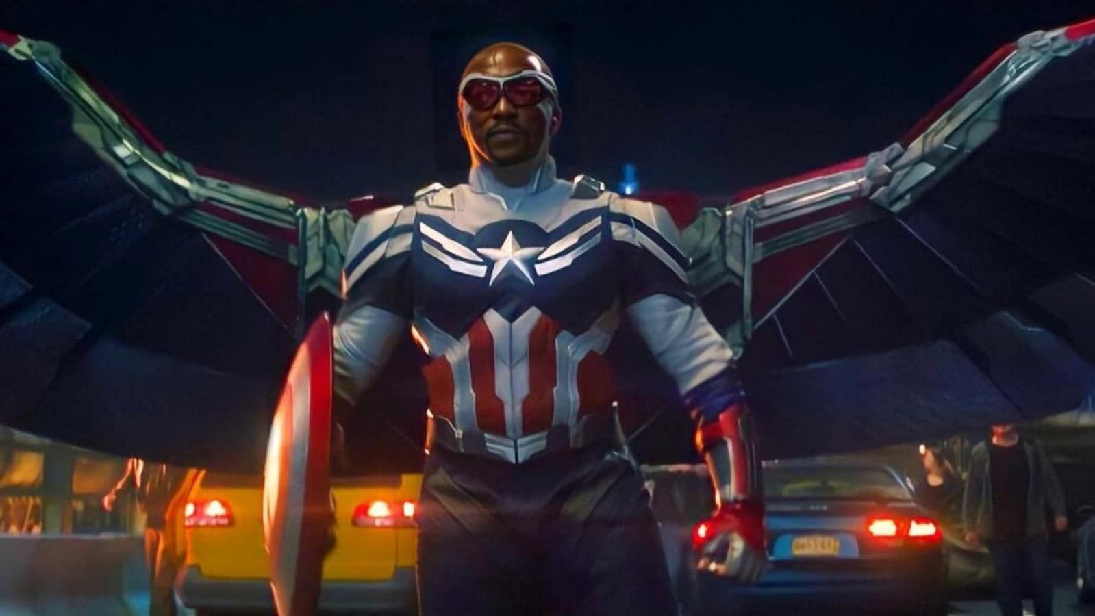 Sam Wilson&#039;s Captain America (Image via Marvel)