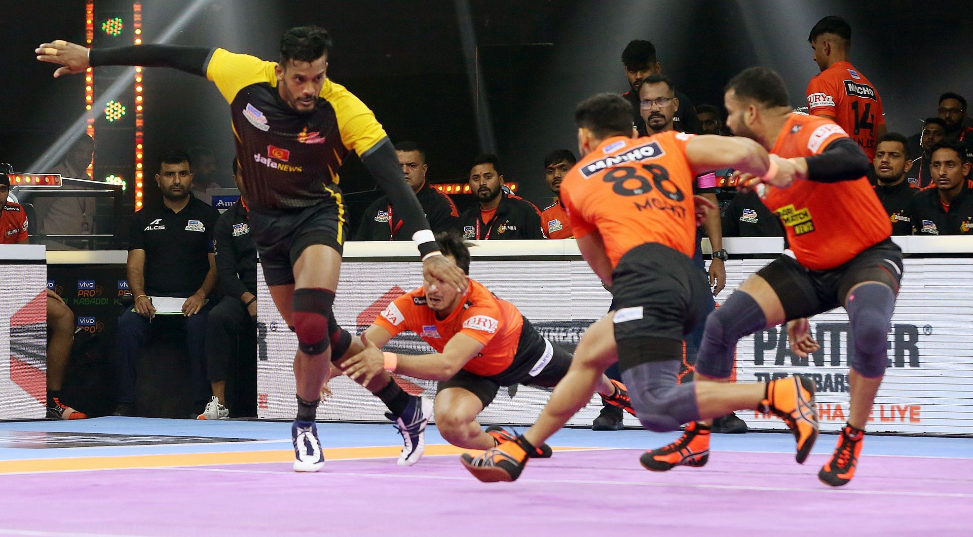 यू मुंबा (Photo - Pro Kabaddi League)