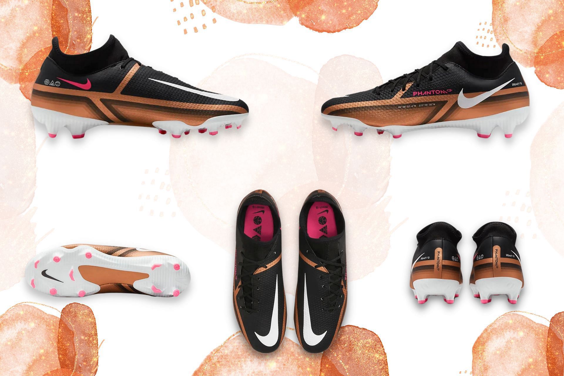 New Arrival '2022 World Cup' Nike Phantom GT 2 Elite FG Generation -  Metallic Copper/White/Black