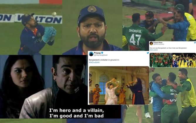 "IPL Kings"- Top 10 funny memes after Team India choke and let Bangladesh escape with a narrow win