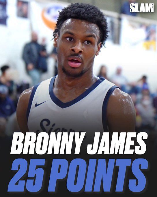 LeBron James' son Bronny, Sierra Canyon beat St. Vincent-St. Mary