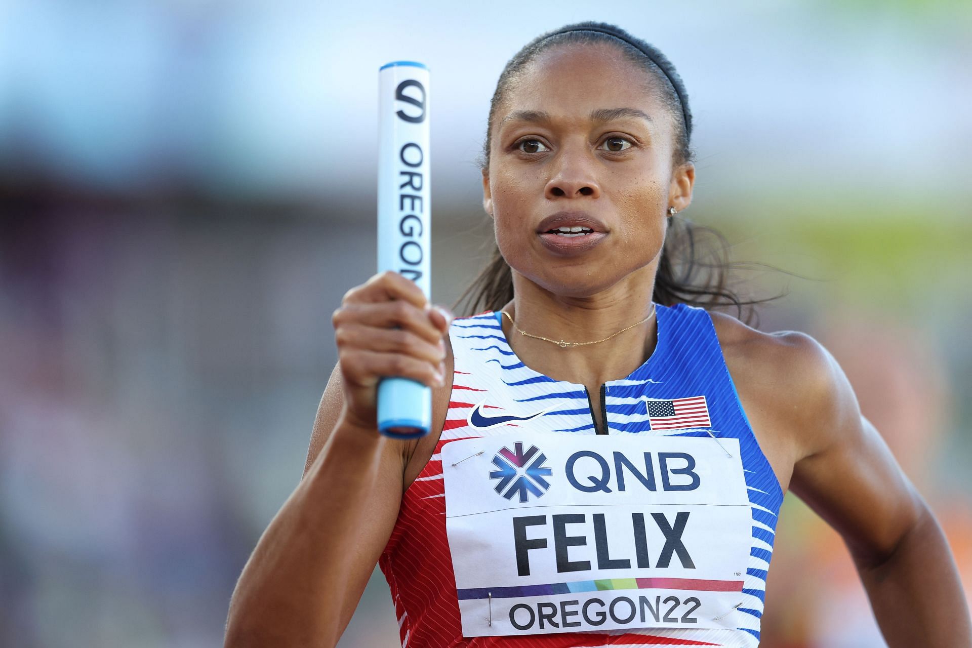 Olympian Allyson Felix On Retirement, Travel Rituals, and Her 'Do Not  Disturb' Outfit