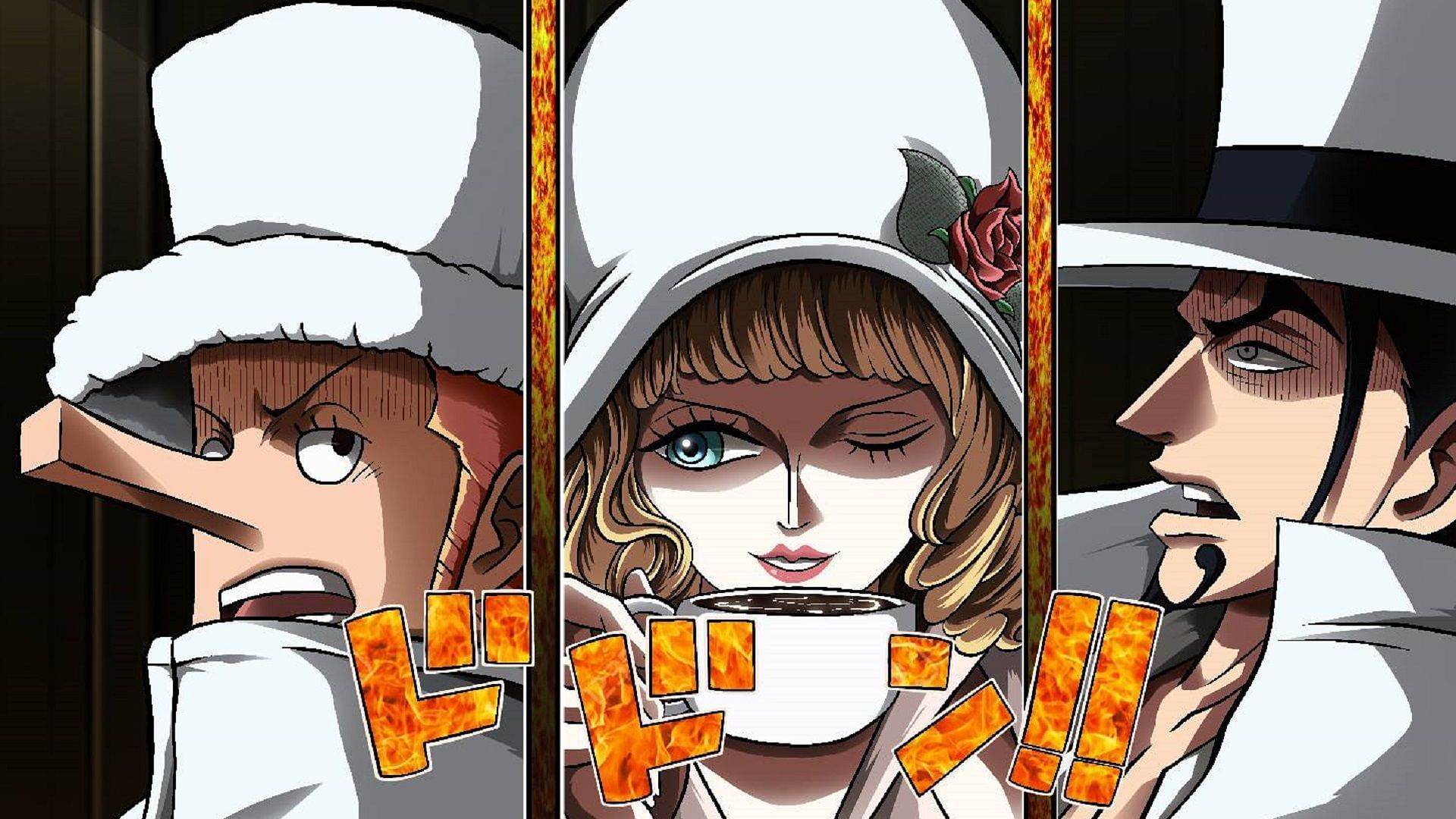 Lucci, together with Kaku and Stussy, intends to kill Jewelry Bonney and Dr. Vegapunk (Image via Eiichiro Oda/Shueisha, One Piece)