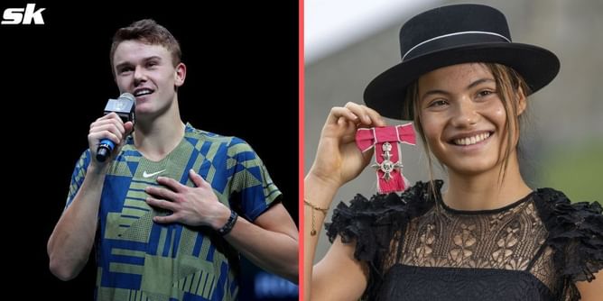 "Beautiful" - Holger Rune comments on Emma Raducanu latest post after Brit receives MBE honor from King Charles III