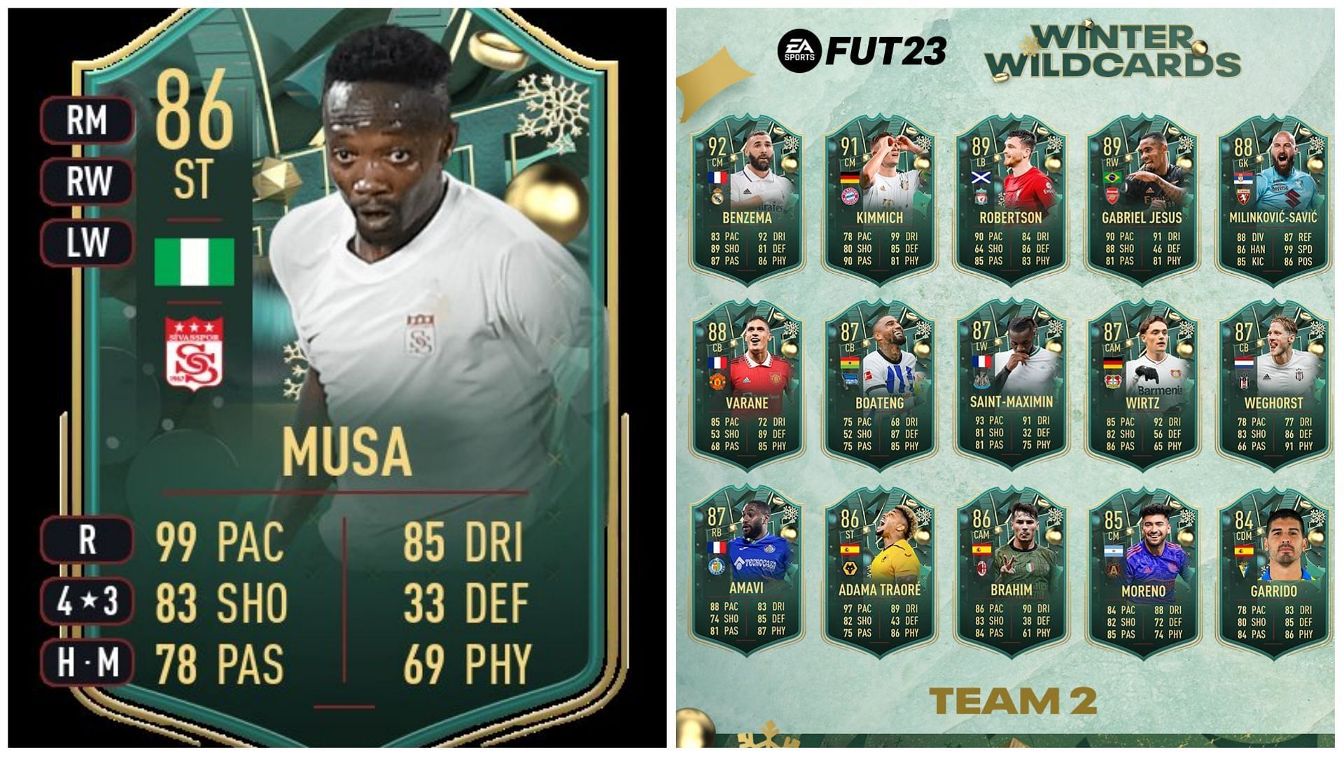 Ahmed Musa objective is live in FIFA 23 (Images via EA Sports)