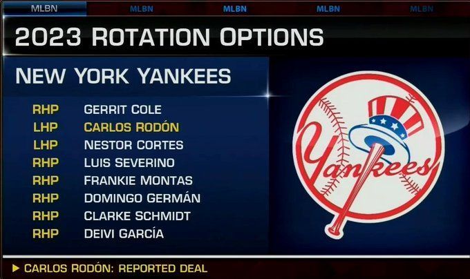 Yankees' rotation: What to do with disastrous Carlos Rodon? Sobering truth  on German, Cortes, Schmidt, others 