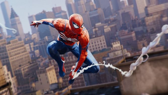 Can Spider-Man shoot webs without his suits?
