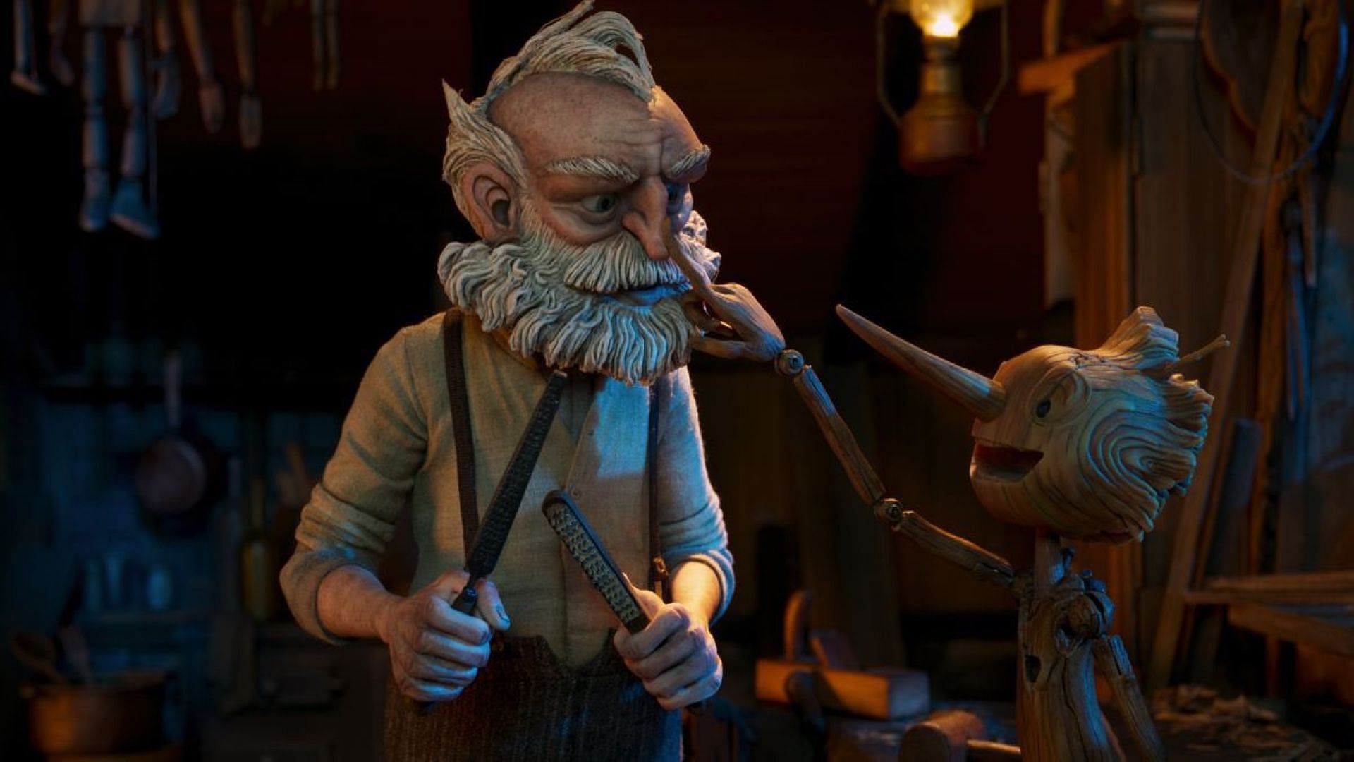 A still from Pinocchio (Image via Netflix)