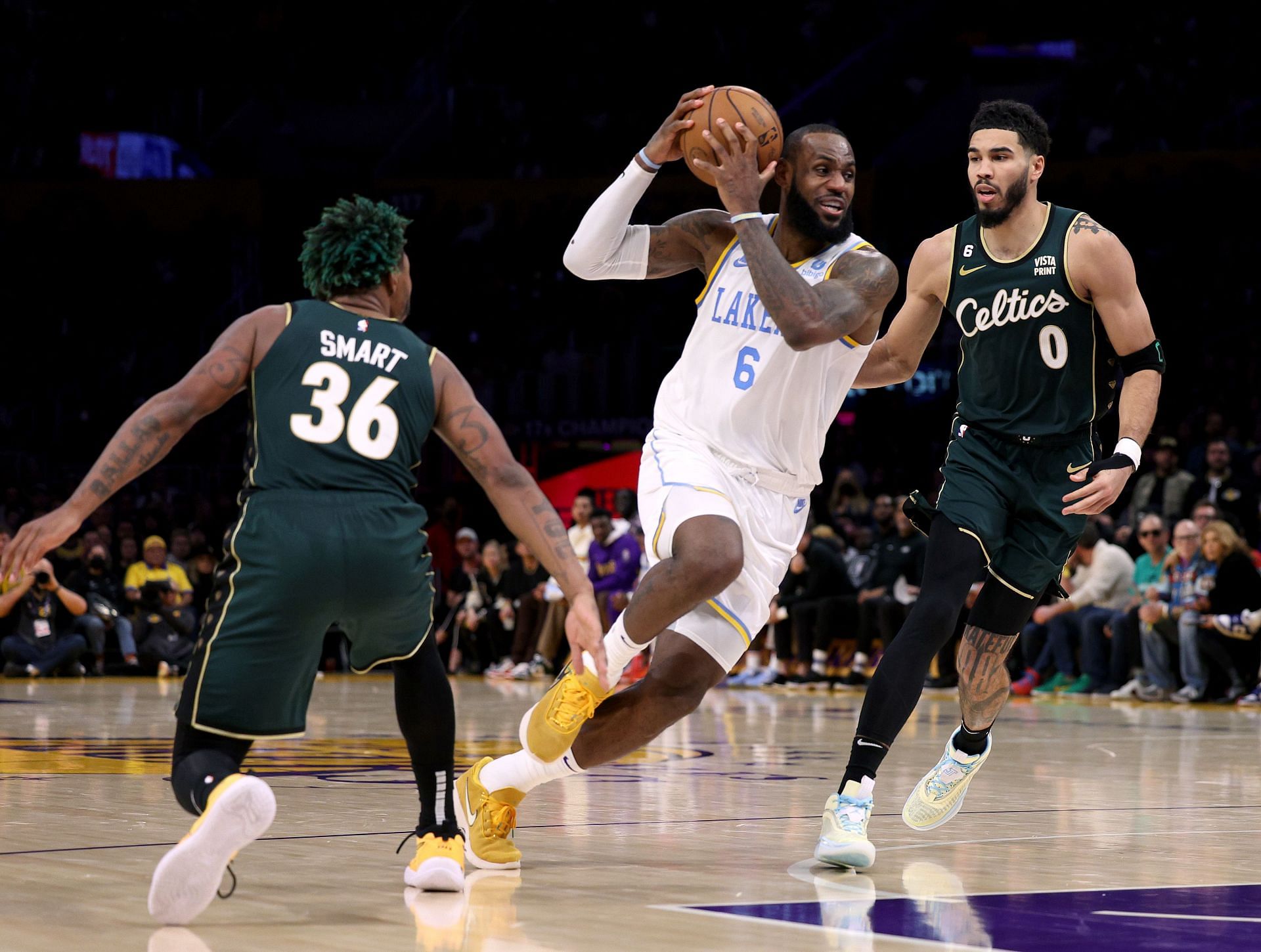 Boston Celtics v Los Angeles Lakers