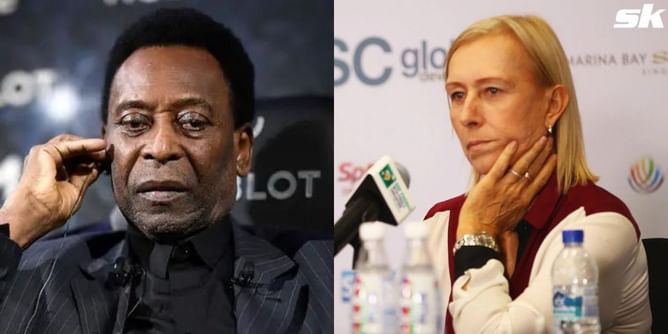 Martina Navratilova saddened by soccer great Pele's deteriorating health amid cancer battle