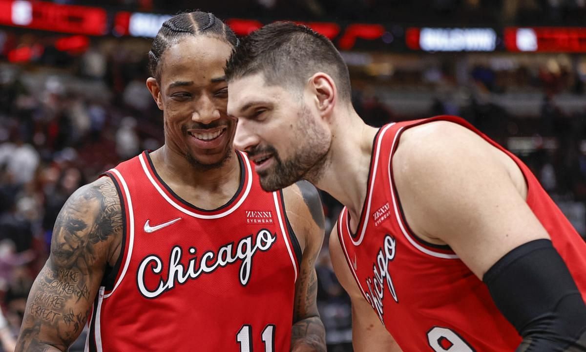 Chicago Bulls stars DeMar DeRozan and Nikola Vucevic