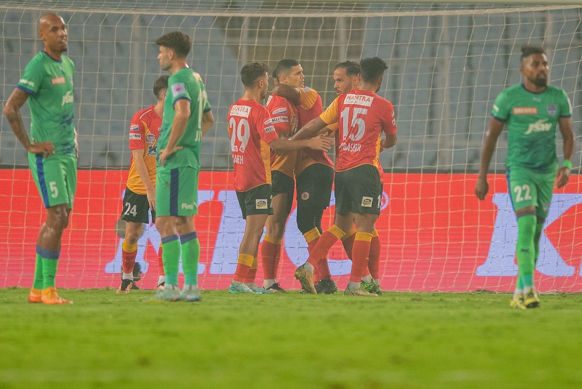 East Bengal defeated BFC 2-1 today (Image courtesy: ISL Media)